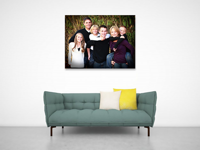 Wood Frame Canvas Prints - Upload your Photo