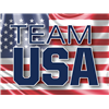Team USA Flag - Lawn Sign