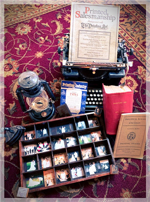 Vintage Letter Press Drawers