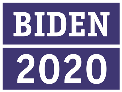 Biden 2020 - Lawn Sign