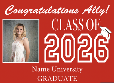 DESIGN TEMPLATE - Graduate 1 Picture