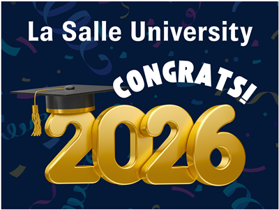 Navy and Gold Graduate