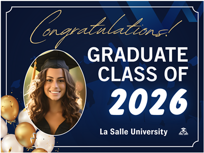 Blue and Gold Graduate