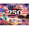 Patriotic 250 - Lawn Sign